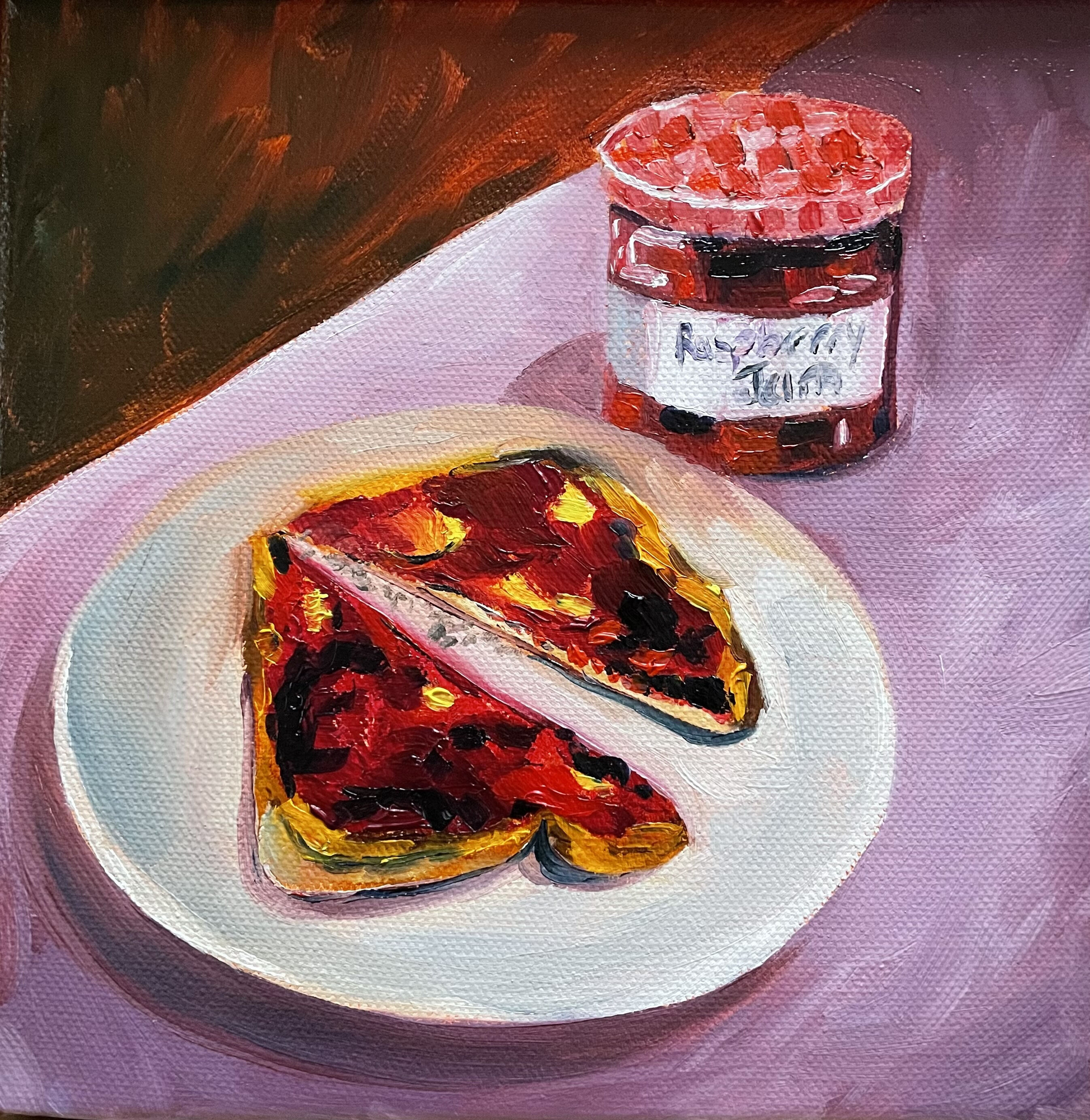 Raspberry Jam & Toast