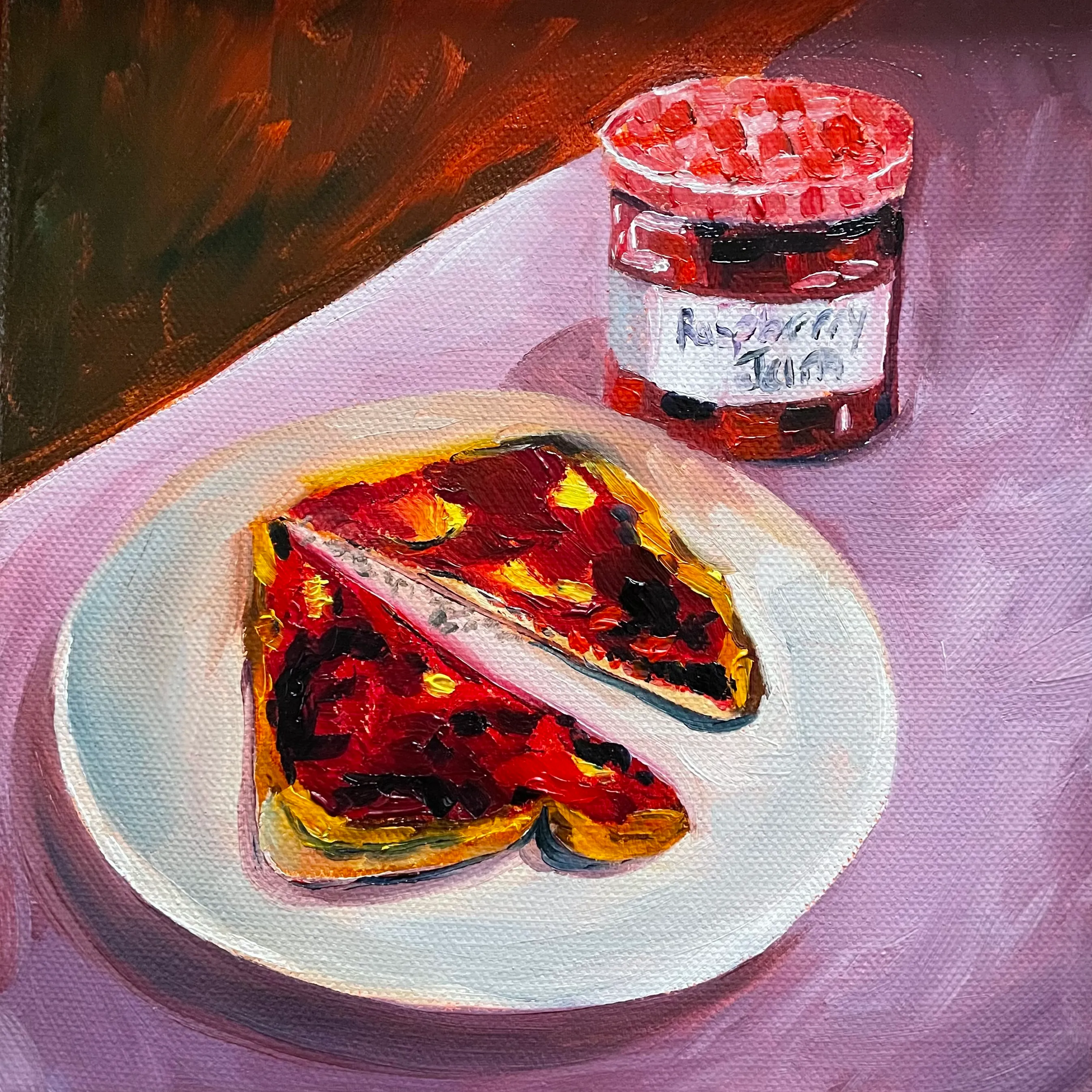 Raspberry Jam & Toast