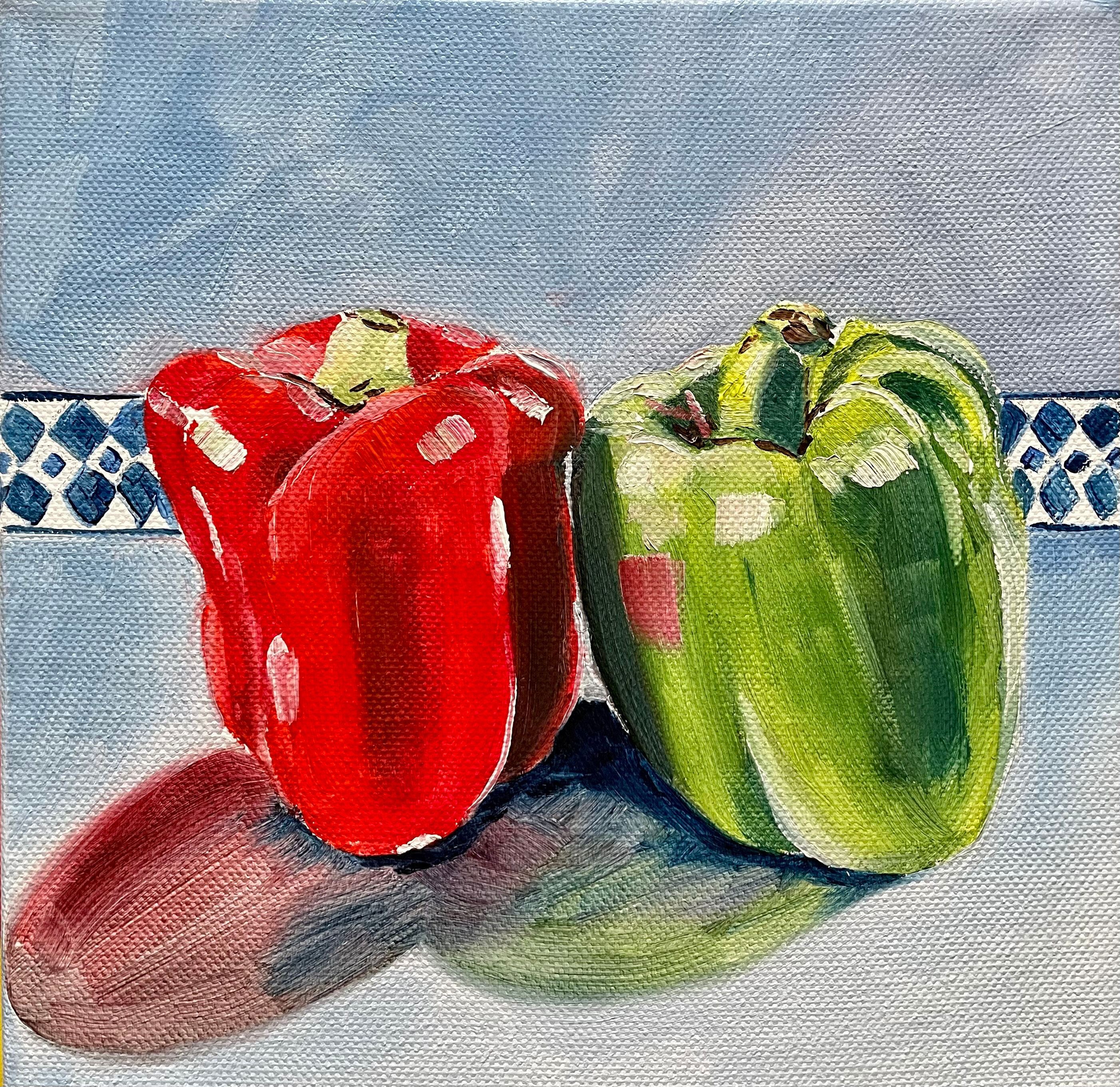 Pair of Capsicums